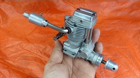 6.5 CC MICRO 4 STROKE  ENGINE   RUNNING TEST  OS FS-40