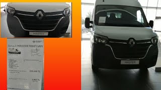Renault Master 2020 tanıtım!!