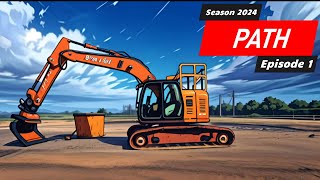 PATH! Season 2024 Episode 1 Digger Hitachi 225 dash 7 Engcon EC226 Leica | Fred Champion Groundworks