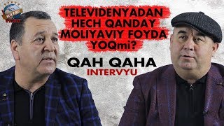 Qah-qaha - Televidenyadan hech qanday moliyaviy foyda yoqmi? | Қах қаха