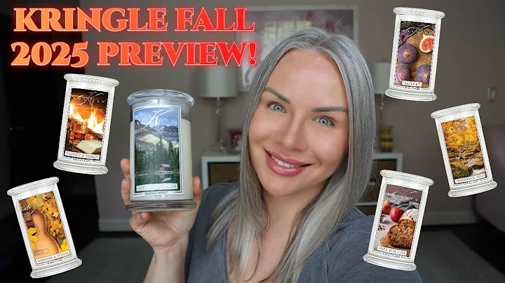 🍁 Kringle Candle FALL 2025 Preview 🍁 Let's sniff the Fall core candles together!