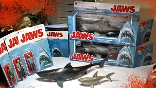 Funko JAWS ReAction Figures COLLECTION! SDCC Bloody Exclusive,Brody,Quint,Hooper Unboxing & Review