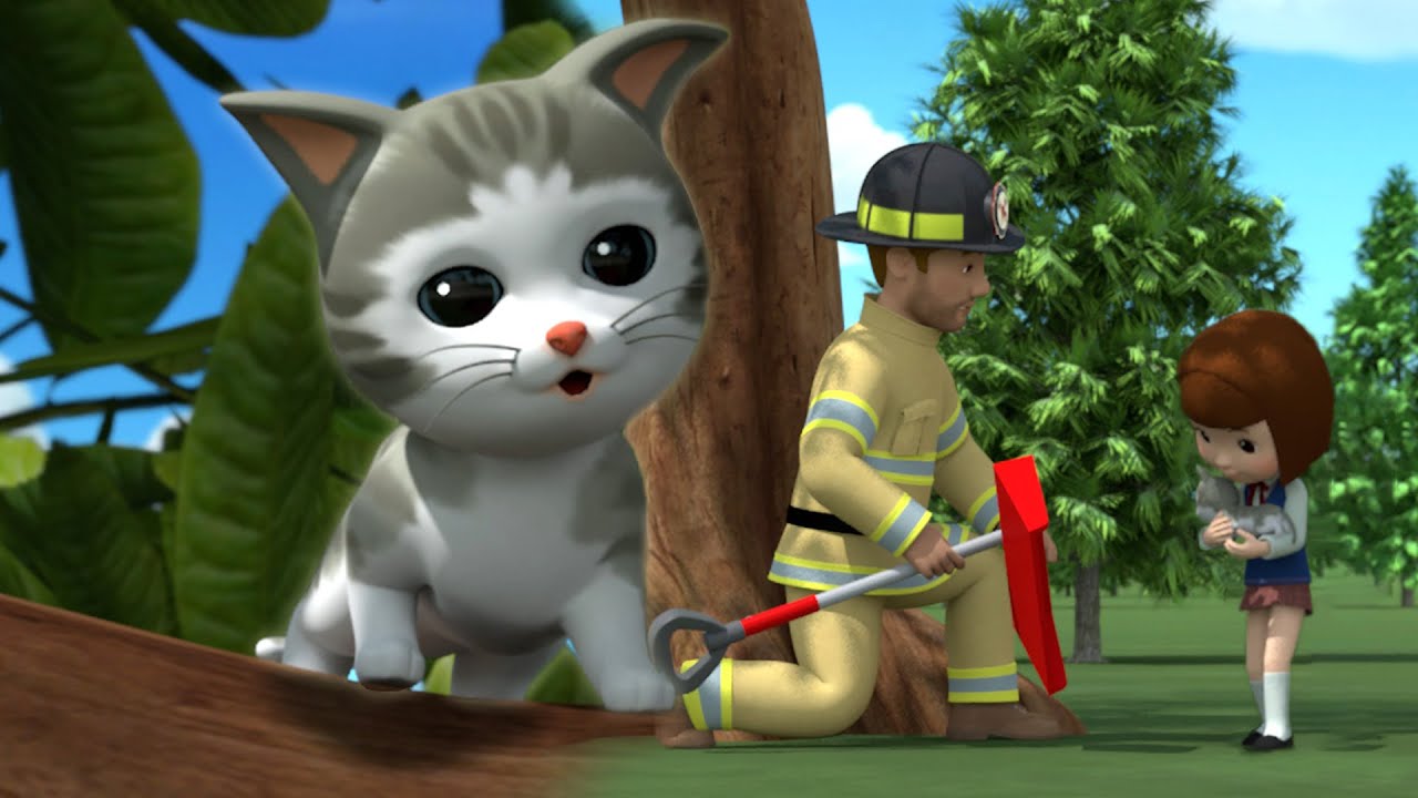 고양이를 구조하자 | 로보카폴리와 함께하는 안전 이야기 | 어린이 안전교육 | 키즈애니메이션 | 폴리 | 엠버 | 로이 | 로보카폴리 TV