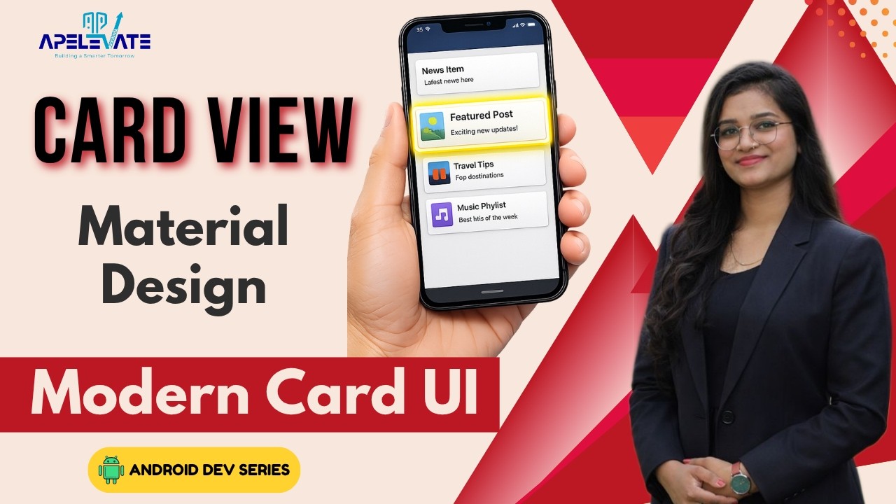 24. Android CardView Tutorial | Material UI + RecyclerView Explained ...