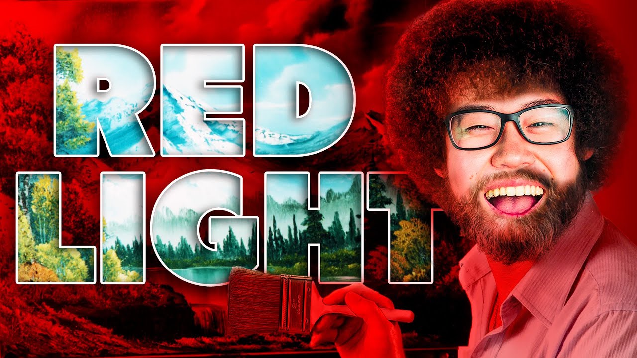 Bob Ross Red Light Challenge
