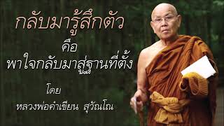 กรรมฐาน คือ การลงมือทำ..ไม่ใช่การใช้ความคิด โดย หลวงพ่อคำเขียน สุวัณโณ