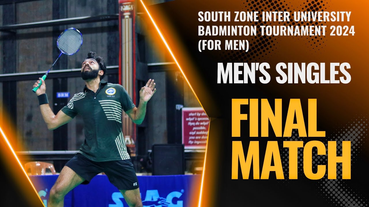 RITHVIK SANJEEVI vs NUMAIR SHAIK | MS FINALS | SOUTH ZONE INTER UNIVERSITY BADMINTON TOURNAMENT 2024