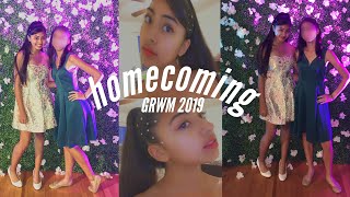 homecoming grwm 2019 || senior year - first and last hoco dance