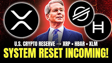 The U.S. Crypto Reserve Just Switched Up EVERYTHING | XRP HBAR XLM Holders MUST KNOW This