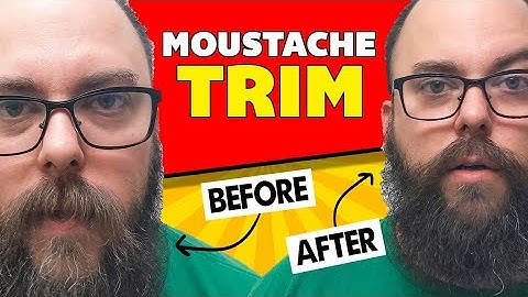 How to Trim Your Mustache at Home