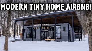 LUXURY Modern Tiny Home Airbnb Full Tour! by Journey More 1,941 views 1 year ago 5 minutes, 16 seconds