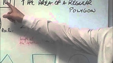 11.5.2 How do you find the area of a regular polygon?