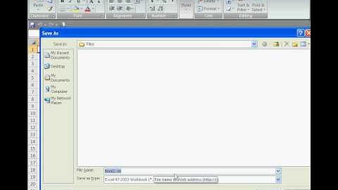 Change Default File Extension in Excel 2007.mp4