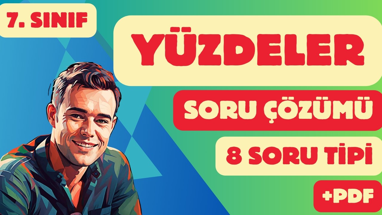 7.Sınıf Matematik | Yüzdeler | Soru Çözümü #yüzdeler #yüzdeproblemleri #7sınıfmatematik