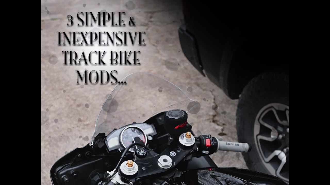 3 SIMPLE & inexpensive track Bike mods!