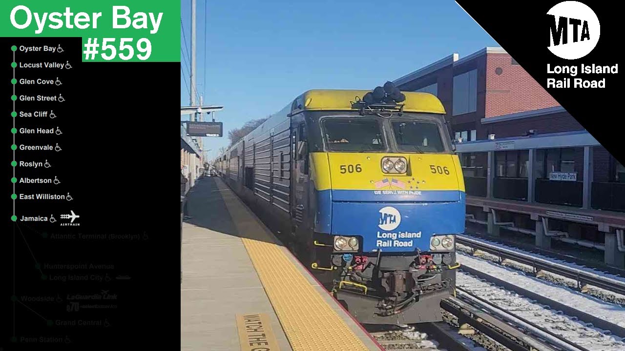 LIRR Oyster Bay Train 559 Jamaica Bound Double ended DM30AC lirr-oyster-bay-train-559-jamaica-bound-double-ended-dm30ac