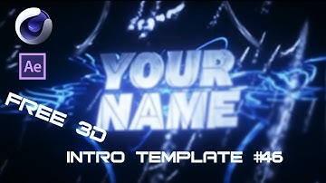 FREE 3D Intro Template #46 [Cinema 4D & After Effects]