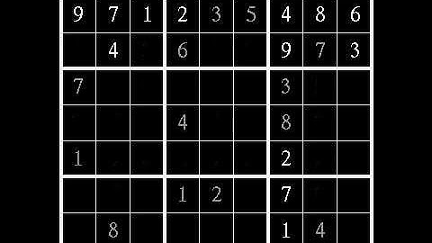 Can you Solve? (Solve "Sudoku" by using back-tracking algorithm)