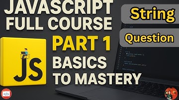JavaScript String Tutorial | Strings in JavaScript Explained with Examples#string #coding #js