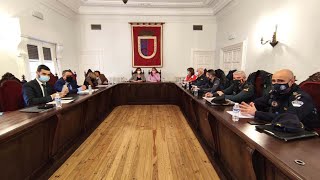 Calahorra La Rioja Reunión de la Junta Local de Seguridad en Calahorra