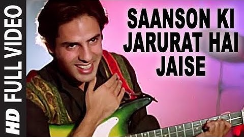 Saanson Ki Jarurat Hai Jaise | Aashiqui | Kumar Sanu | Sameer | Rahul Roy, Anu Agarwal