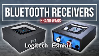 Esinkin Bluetooth Receiver VS Logitech Bluetooth Receiver | Best Bluetooth Receivers