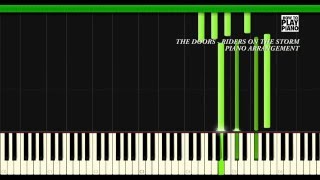 The doors - riders on storm piano cover