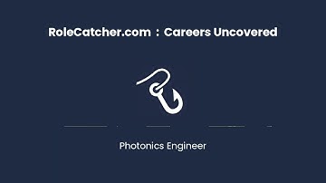 Photonics Engineer : Careers Uncovered