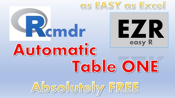Automatic creation of Table ONE in EZR