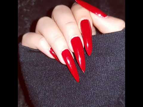 psynaillover-and-her-incredible-red-natural-claws-(video-2)