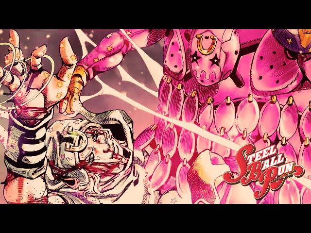 TUSK ACT 4 with JOHNNY JOESTAR THEME / JoJo Steel Ball Run Manga ANIMATION  