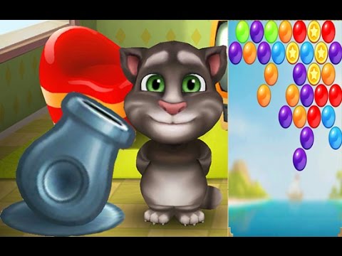 My Talking Tom - Bubble Shooter  Gameplay [Android]