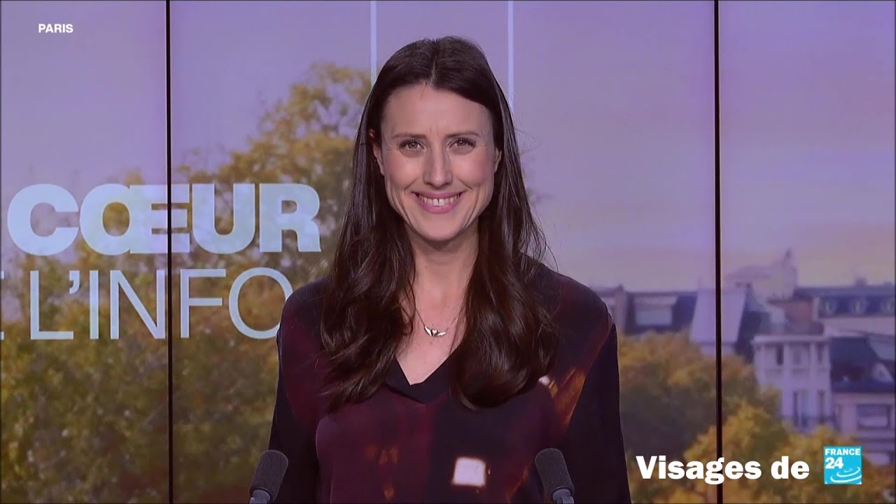 Aude Lechrist présente Au Cœur de l'Info le 15 mars 2025 sur France 24
