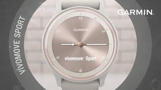 【vívomove Sport】美しいデザインのハイブリッドスマートウォッチ