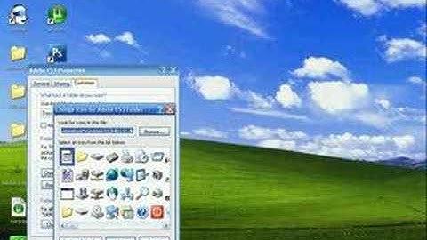 How to Change an icon in Windows XP