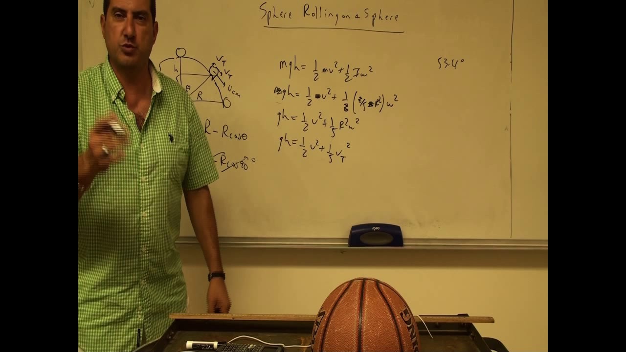 Sphere Rolling on a Sphere