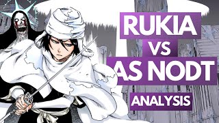 RUKIA KUCHIKI vs AS NODT - Bleach Battle ANALYSIS | Stepping Out of Her Brother's Shadow