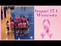 Impact 17-1 vs. Mt. Hood Timberline 17-1 (2nd Set 25-8)