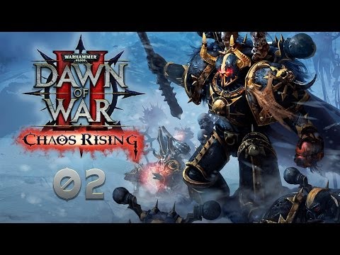 Видео: Warhammer 40000: Dawn of War 2 — Chaos Rising - Прохождение (кооп) pt2