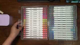 Details Bazic 48 Dual Tip Brush Swatch Test Guide