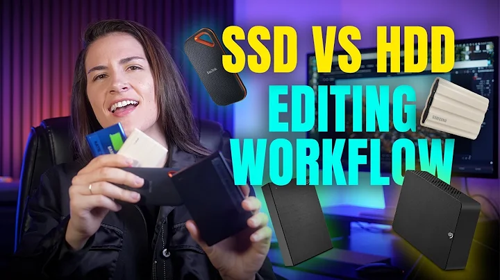 SSD vs HDD Hard Drives for Beginners Explained... Don't Lose Your Footage!! | 2025 Editing Tips