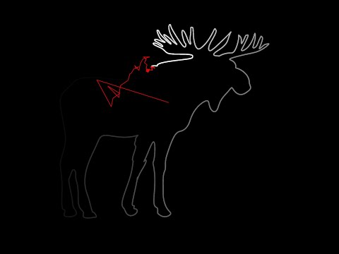 Numerical Fourier expansion of a moose