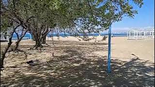 #Анапа 🌞 Городской пляж, лаундж зона // 19 апреля 2024 года