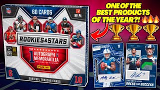 *ONE OF MY FAVORITE PRODUCTS!🏆 2023 ROOKIES & STARS FOOTBALL MEGA LONGEVITY BOX REVIEW!🏈