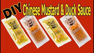 Chinese Hot Mustard & Duck Sauce | Make Your Own At Home with TWO Ingredients! -