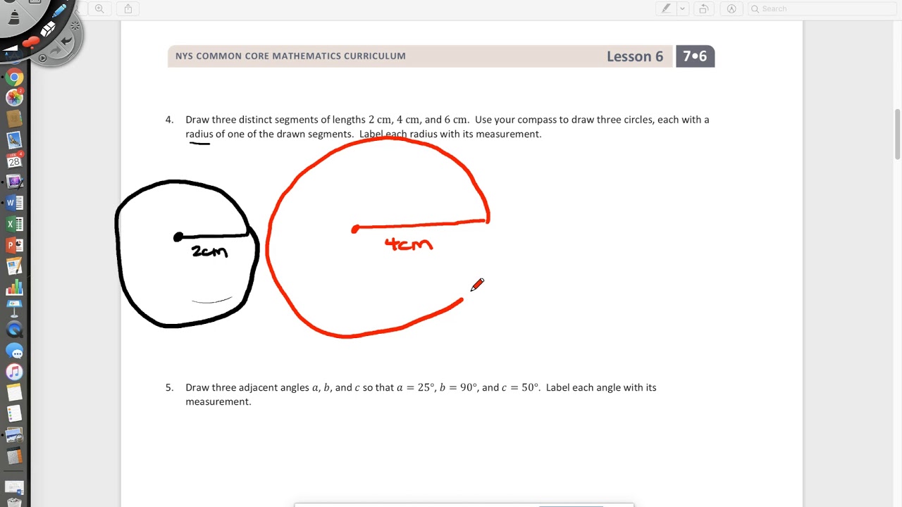 7TH GRADE MODULE 6 LESSON 6 - YouTube