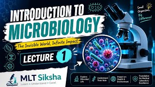 Introduction to Microbiology | Lecture 1 | History & Basics of Microbiology | MLT Siksha