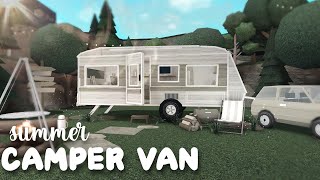 realistic campervan / caravan tutorial || Roblox , Bloxburg ||