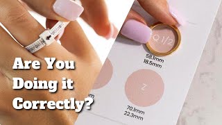 How To Measure Your Ring Size At Home AND (In Secret🤐)