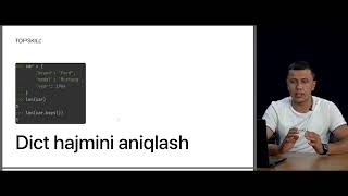 Python | Asosiy lug'at (dict) operatsiyalari